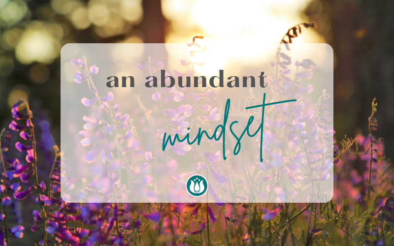 An Abundant Mindset. Practical support for creating more abundance. Flower essences for abundance.