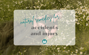 Natural Remedies for Accidents and Injury. Homeopathy, Flower Essences
